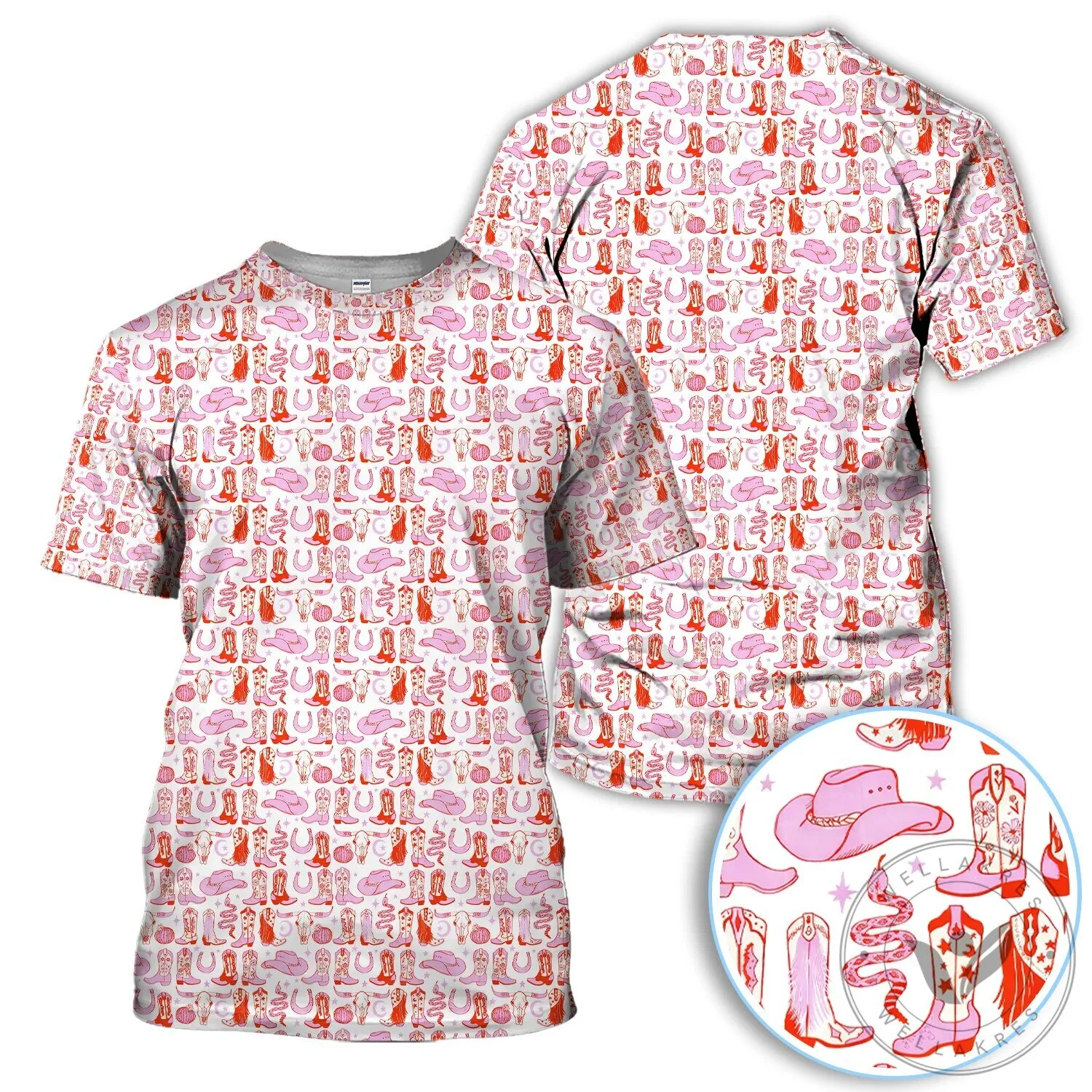 Pink Western Cowboy Boots Pattern Polo Shirt, Country Rodeo Style Shirt For Men 21 Pink Western Cowboy Boots Pattern Polo Shirt, Country Rodeo Style Shirt For Men