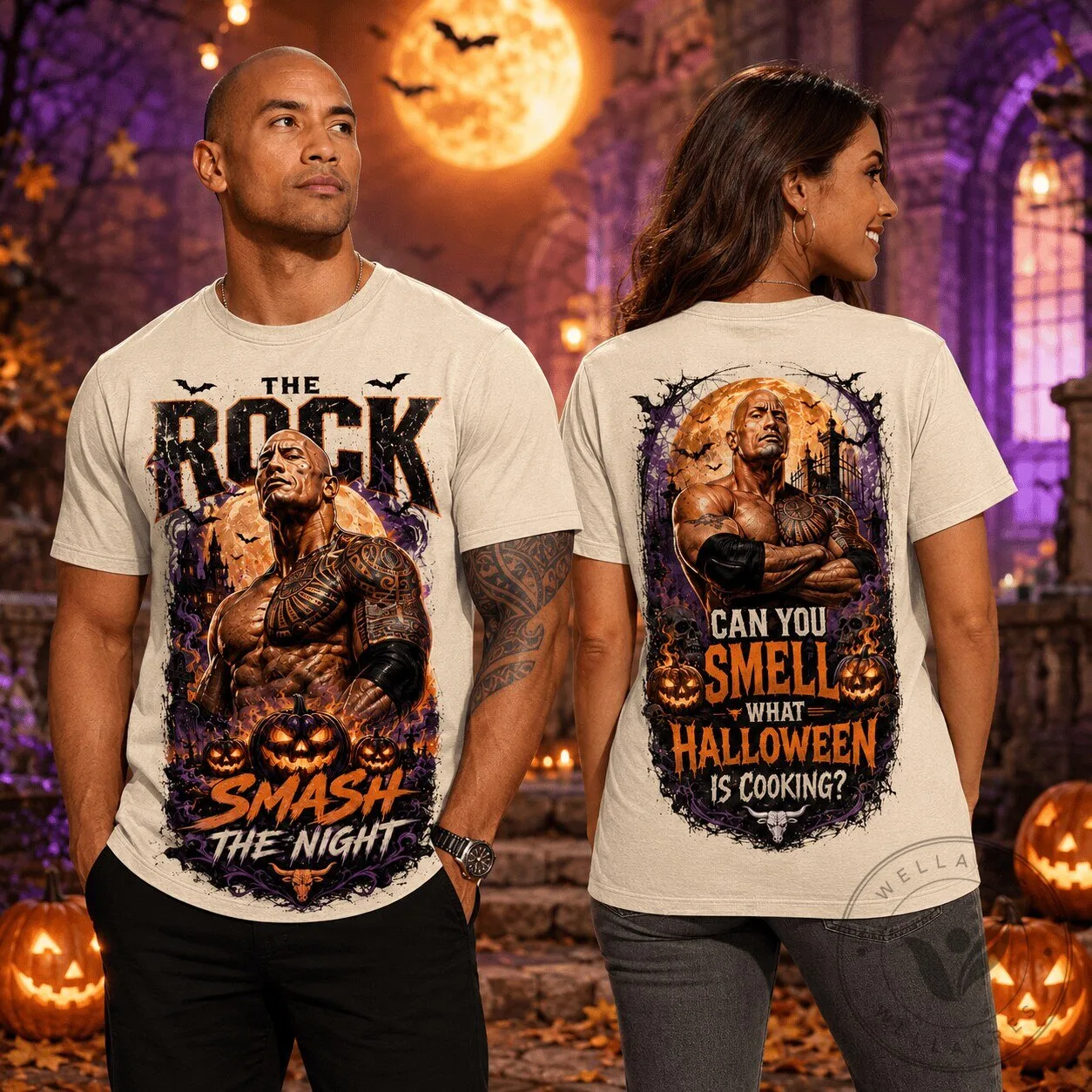 The Rock Can You Smell What Halloween Is Cooking Spooky Season T-Shirt