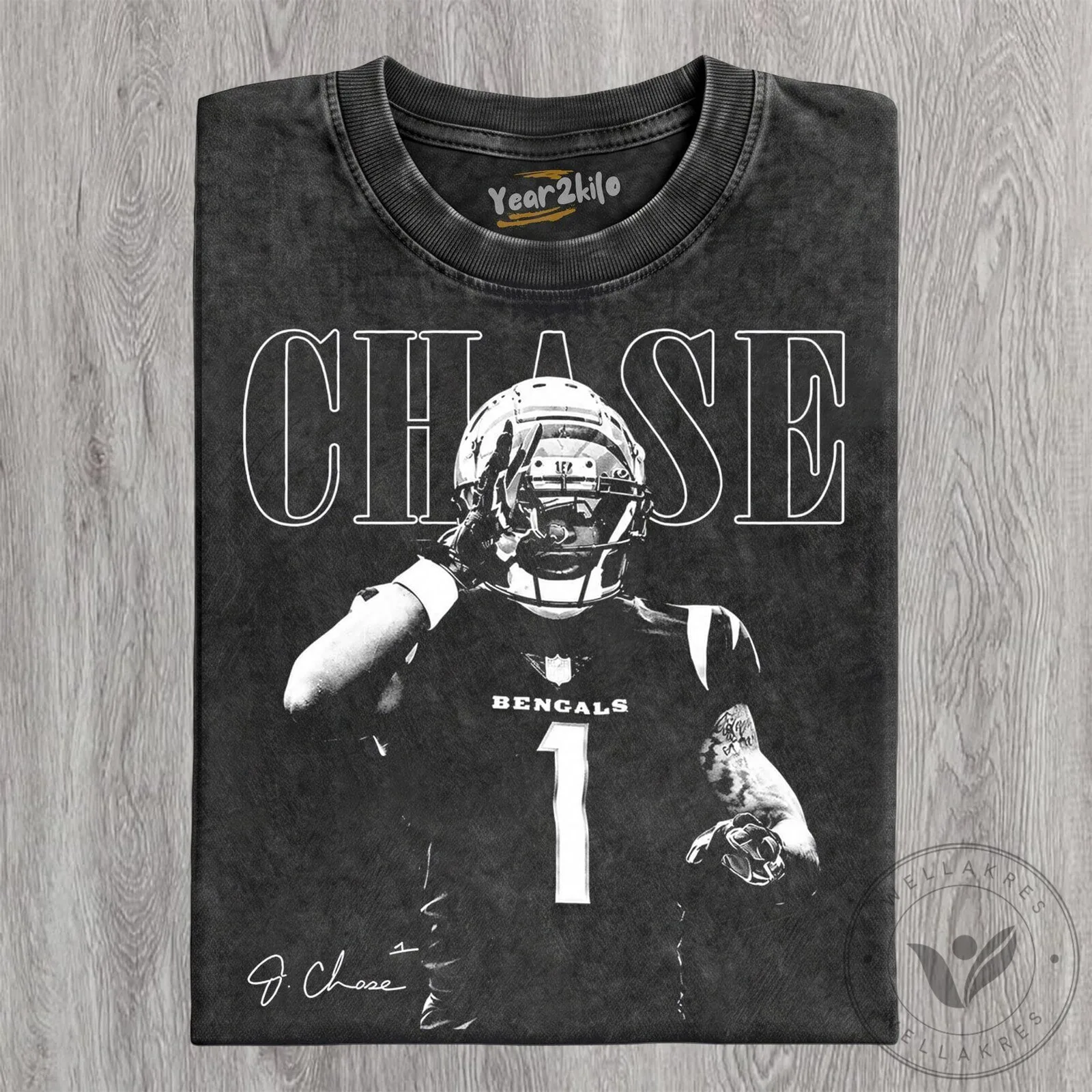 Ja'Marr Chase Cincinnati Bengals Football Vintage T-Shirt