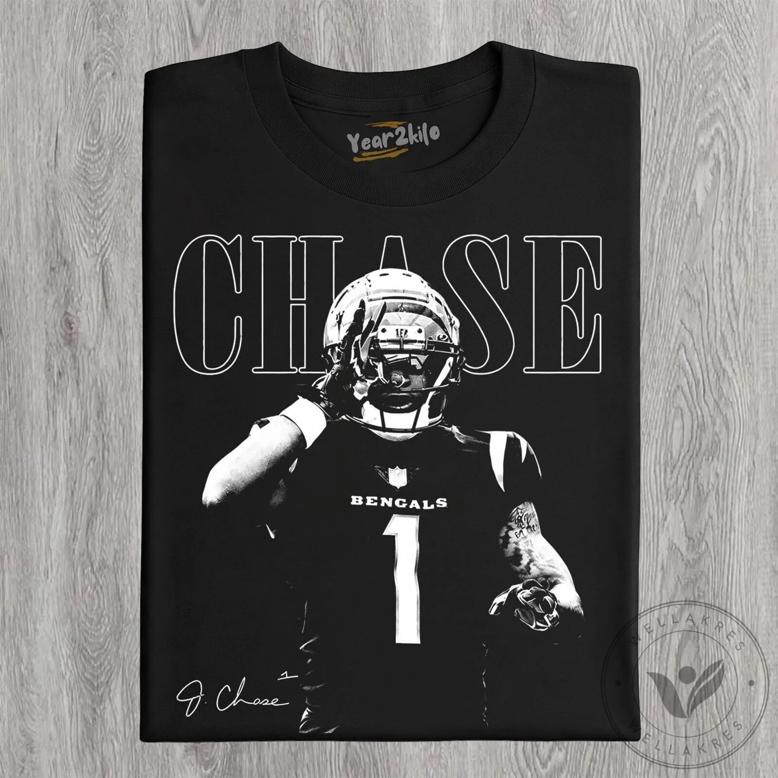 Ja'Marr Chase Cincinnati Bengals Football Vintage T-Shirt 14 Ja