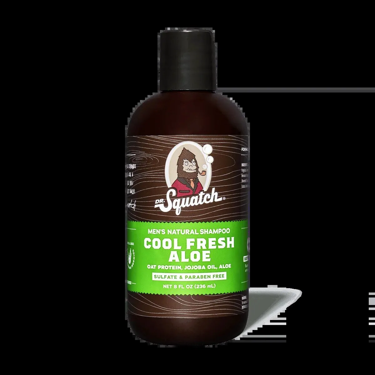 Dr Squatch Cool Fresh Aloe Men's Natural Shampoo with Oat Protein Jojoba Oil 7 Dr Squatch Cool Fresh Aloe Men