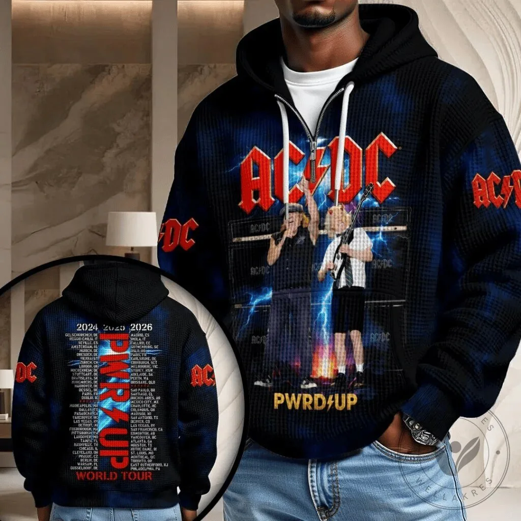 AC/DC Power Up World Tour 2024-2026 Band Concert Hoodie 1 AC/DC Power Up World Tour 2024-2026 Band Concert Hoodie