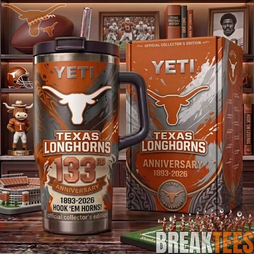Texas Longhorns 133rd Anniversary Hook 'Em Horns 40oz Tumbler
