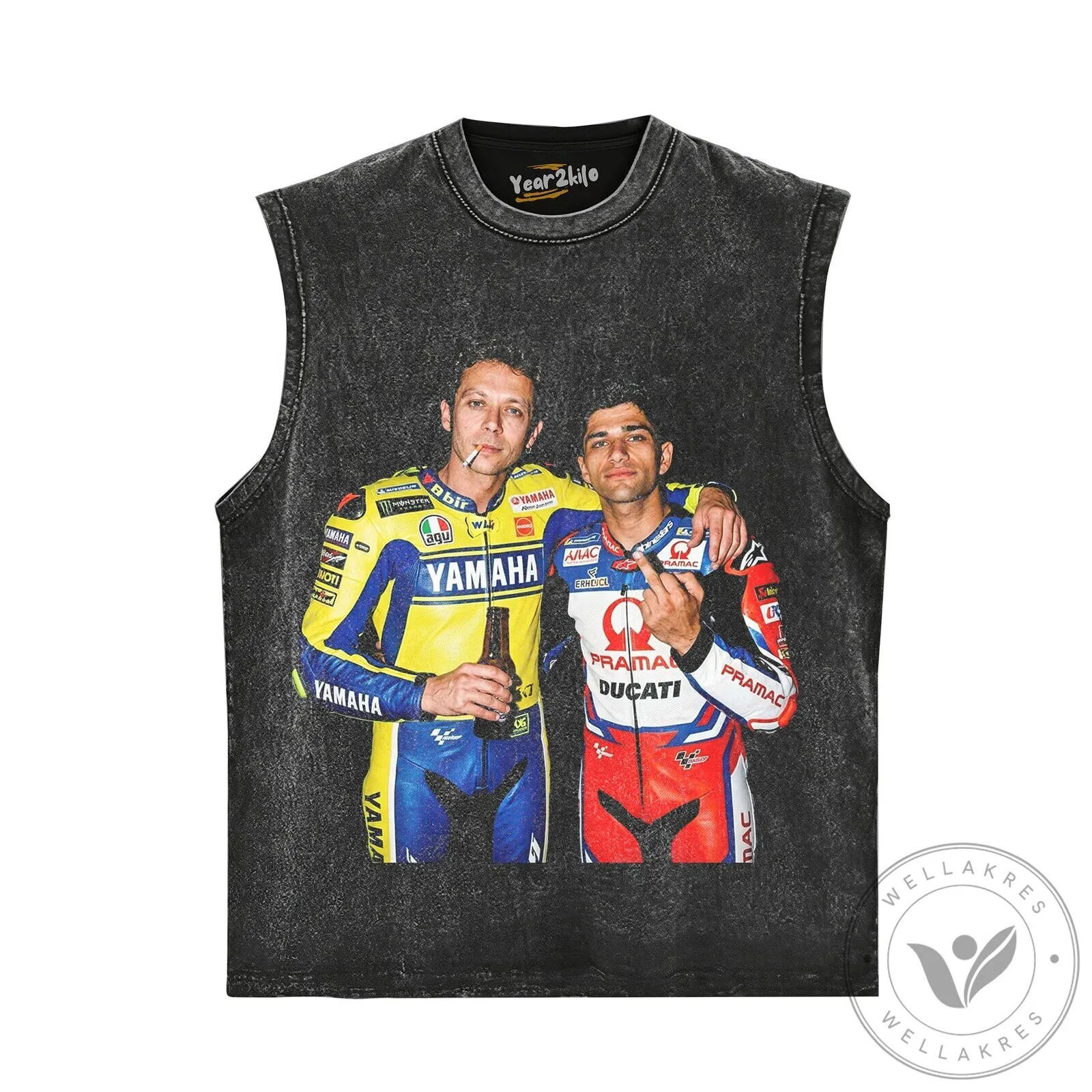 Valentino Rossi and Jorge Martin MotoGP Racing Legends T-Shirt 17 Valentino Rossi and Jorge Martin MotoGP Racing Legends T-Shirt