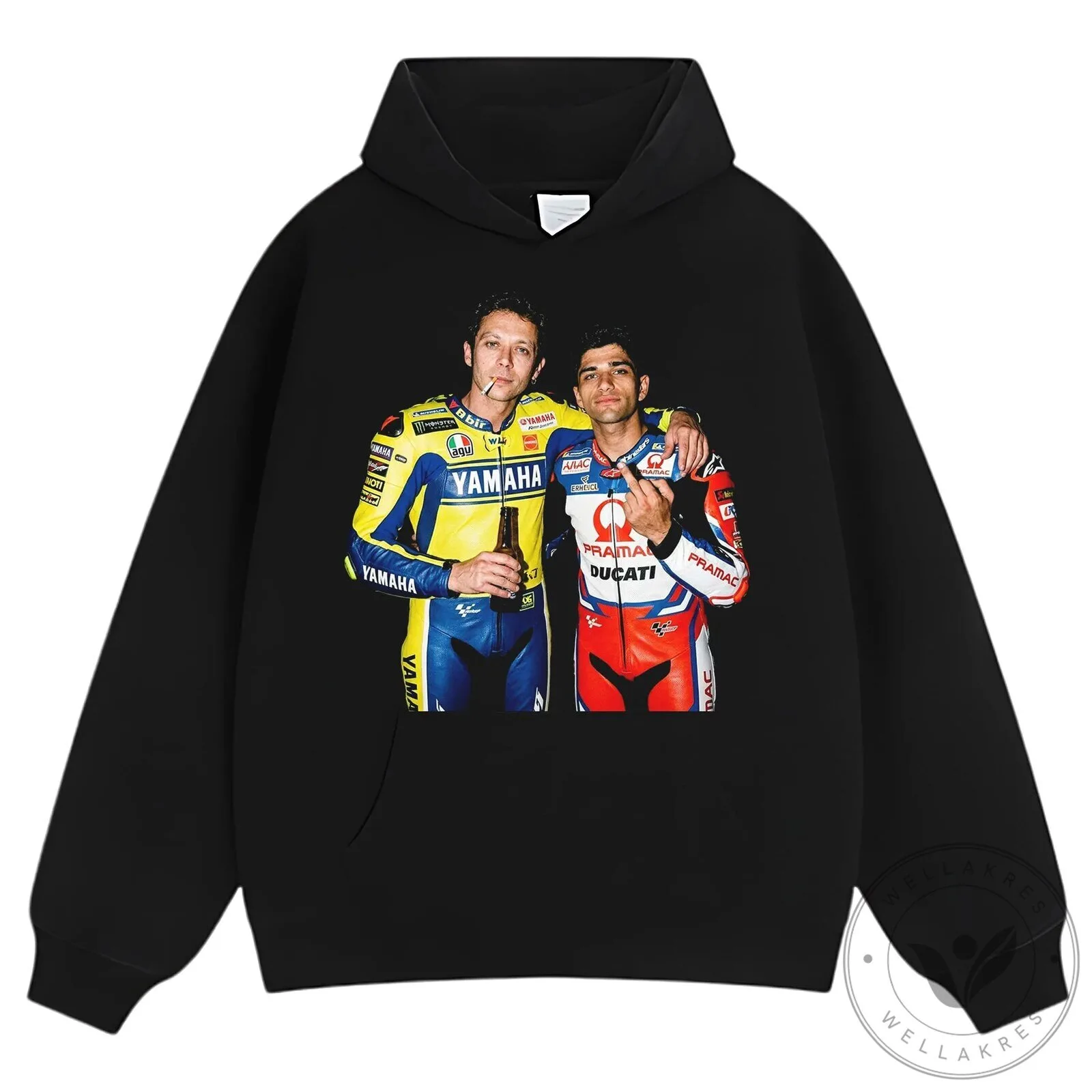 Valentino Rossi and Jorge Martin MotoGP Racing Legends T-Shirt 21 Valentino Rossi and Jorge Martin MotoGP Racing Legends T-Shirt