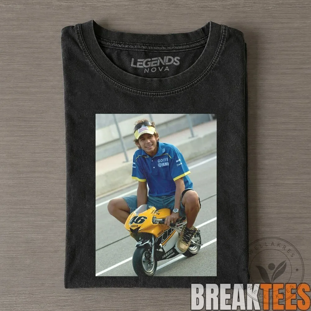 Valentino Rossi Motorcycle Racing Legend Graphic T-Shirt 9 Valentino Rossi Motorcycle Racing Legend Graphic T-Shirt