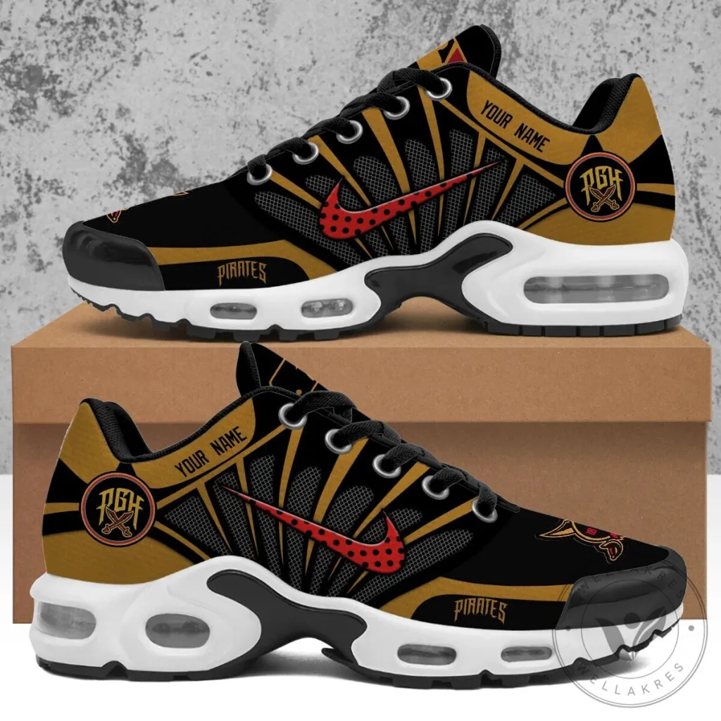 Pittsburgh Pirates City Connect Personalized Air Max Shoes Pittsburgh Pirates City Connect Personalized Air Max Shoes