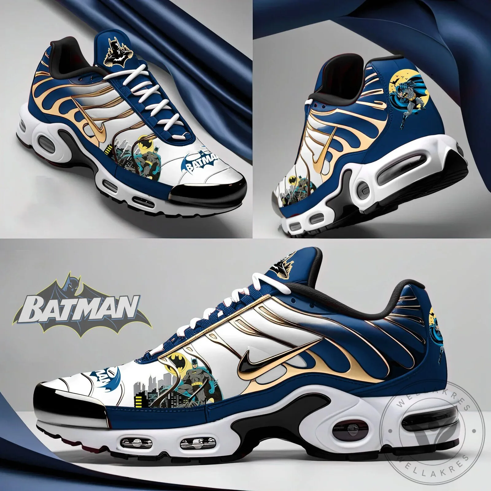 Batman Dark Knight Superhero Gotham City DC Comics Athletic Shoes 1 Batman Dark Knight Superhero Gotham City DC Comics Athletic Shoes