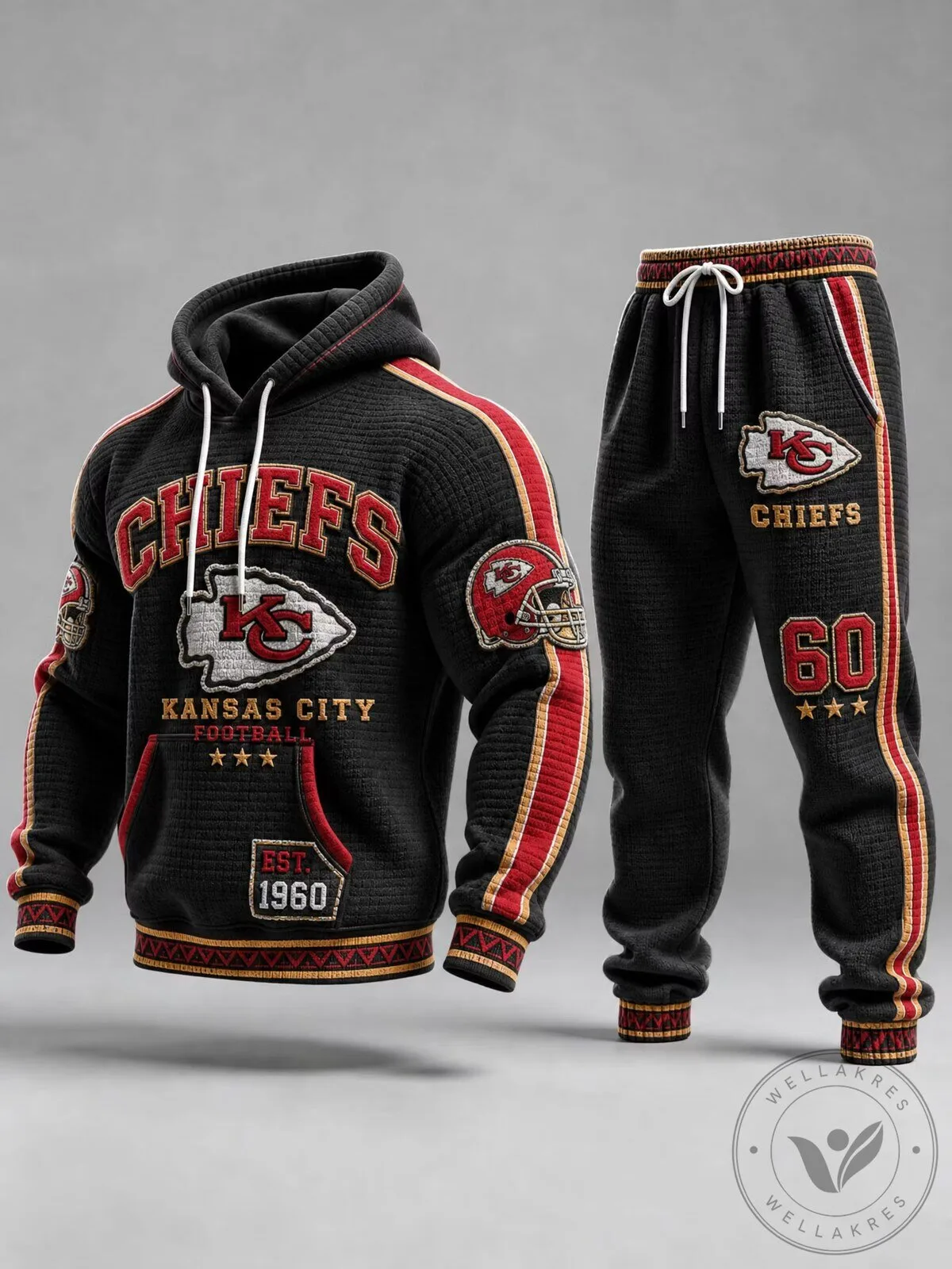 Kansas City Chiefs Football Team Vintage Hoodie