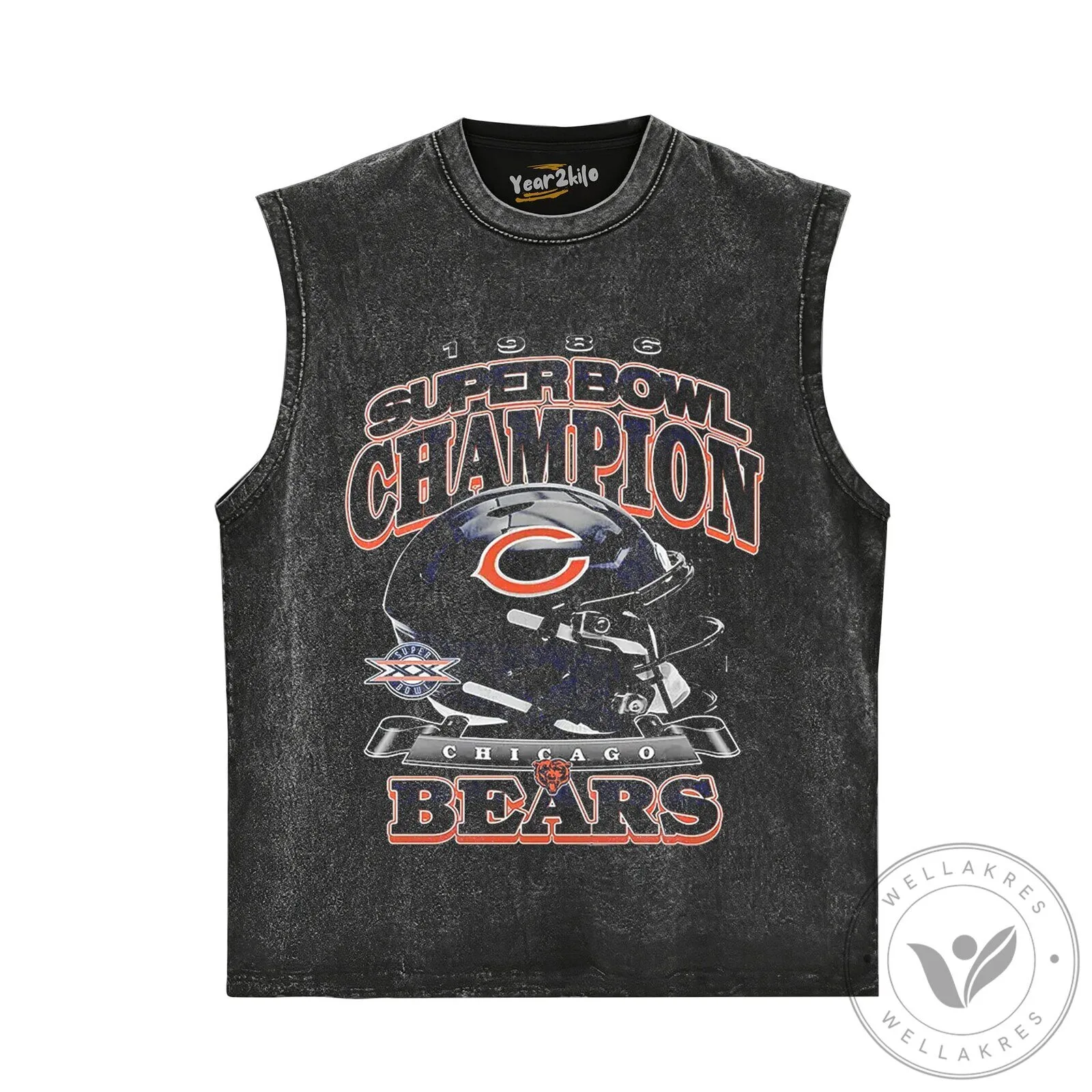 Chicago Bears Super Bowl Champion Football Team T-Shirt 15 Chicago Bears Super Bowl Champion Football Team T-Shirt