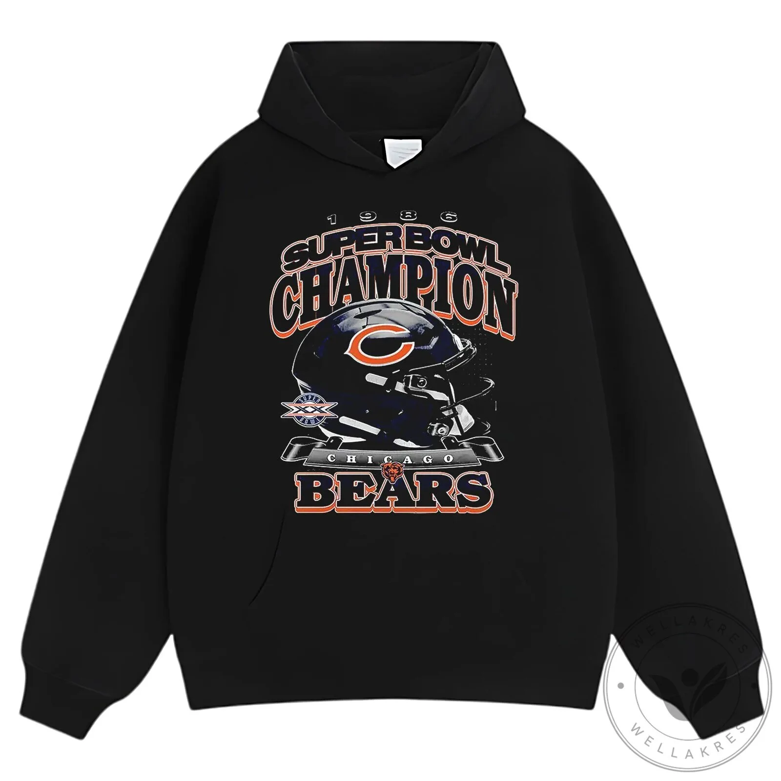 Chicago Bears Super Bowl Champion Football Team T-Shirt 19 Chicago Bears Super Bowl Champion Football Team T-Shirt