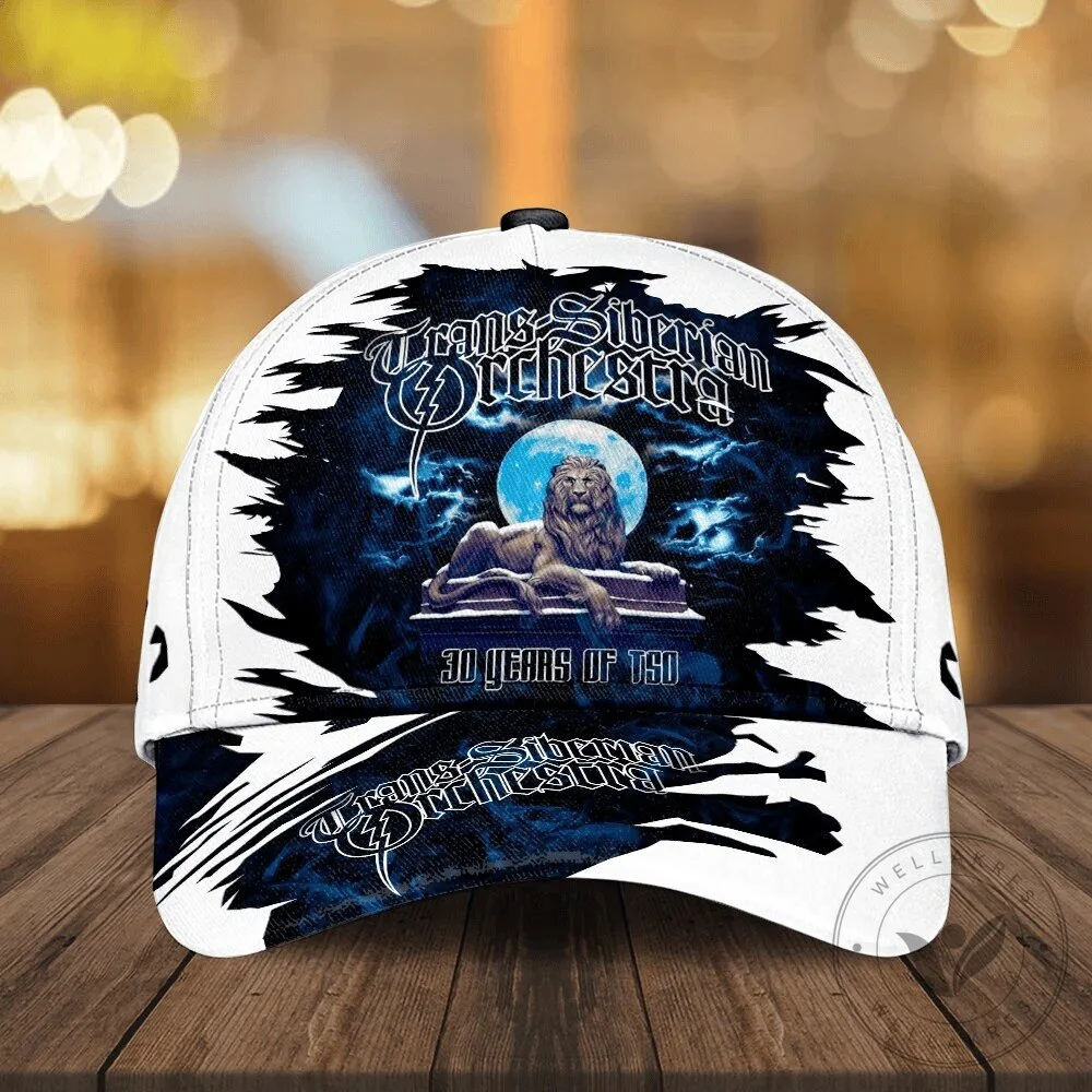 Trans-Siberian Orchestra 30 Years of TSO Lion Moon Baseball Cap Hat