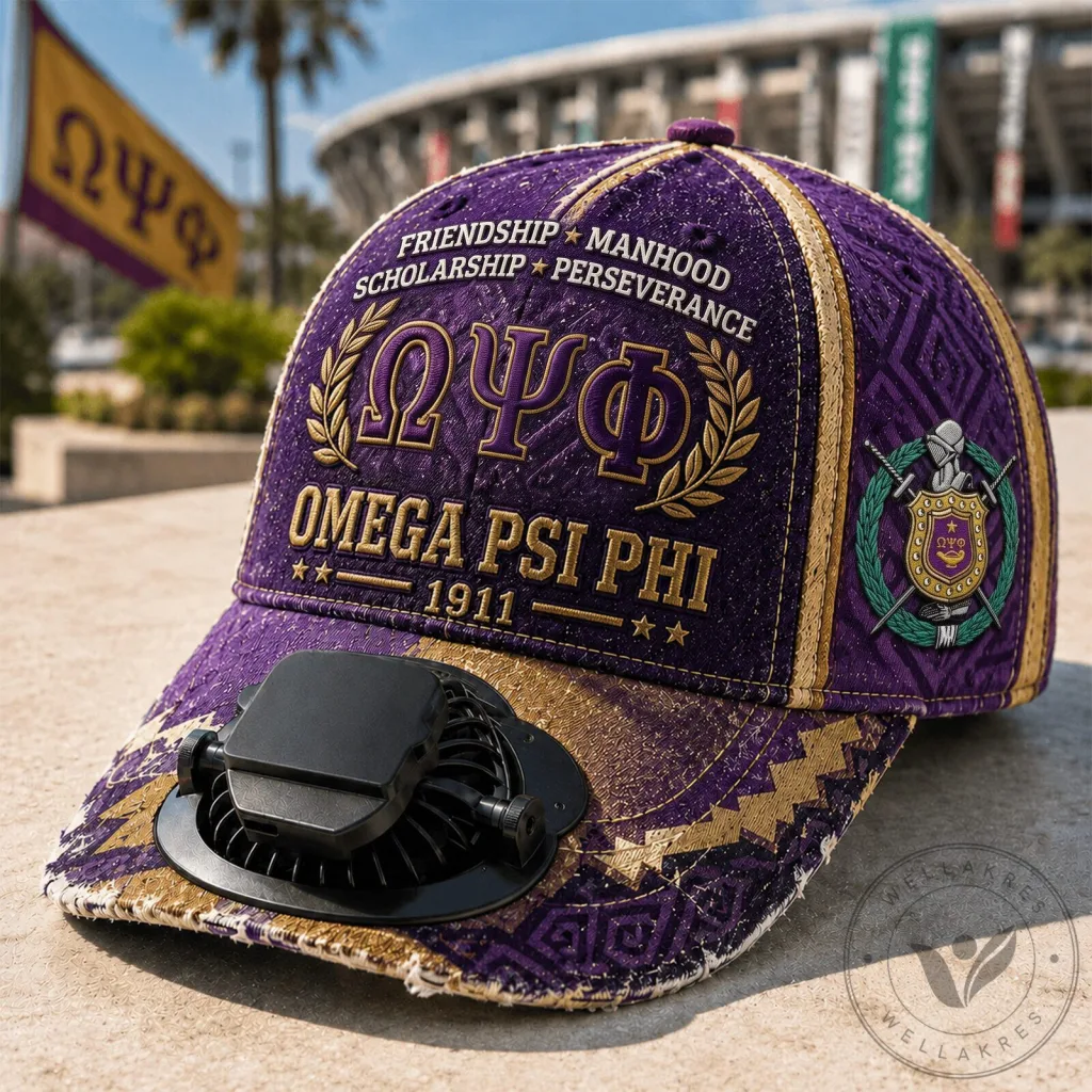 Omega Psi Phi Fraternity Friendship Manhood Scholarship Perseverance Cap Hat Omega Psi Phi Fraternity Friendship Manhood Scholarship Perseverance Cap Hat