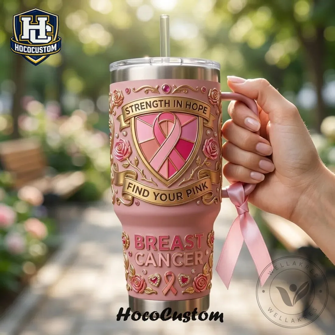 Yeti 26 oz Breast Cancer Awareness Tumbler with Handle 13 Yeti 26 oz Breast Cancer Awareness Tumbler with Handle