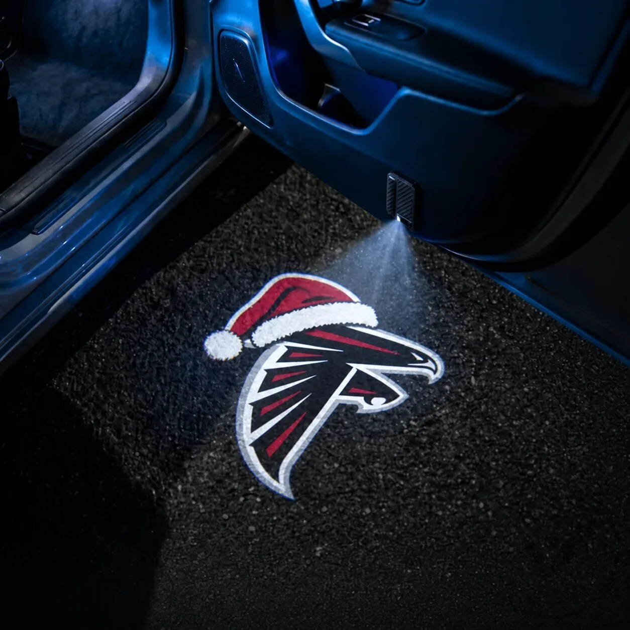 Arizona Cardinals Christmas Santa Hat Car Door Projector Light 41 Arizona Cardinals Christmas Santa Hat Car Door Projector Light