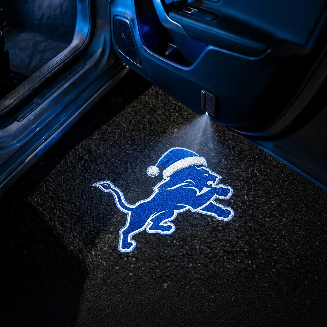 Arizona Cardinals Christmas Santa Hat Car Door Projector Light 50 Arizona Cardinals Christmas Santa Hat Car Door Projector Light