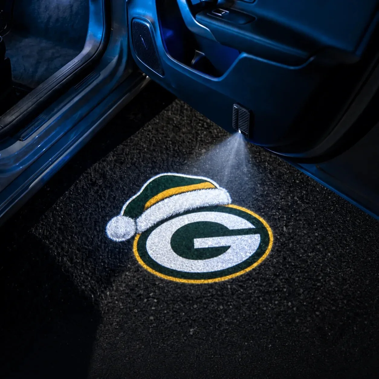 Arizona Cardinals Christmas Santa Hat Car Door Projector Light 51 Arizona Cardinals Christmas Santa Hat Car Door Projector Light