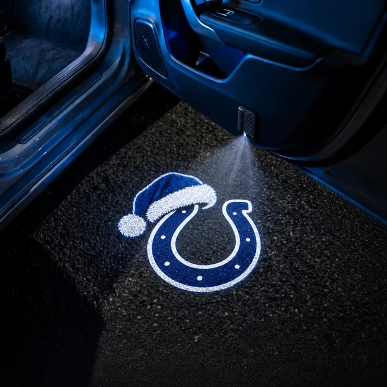 Arizona Cardinals Christmas Santa Hat Car Door Projector Light 53 Arizona Cardinals Christmas Santa Hat Car Door Projector Light