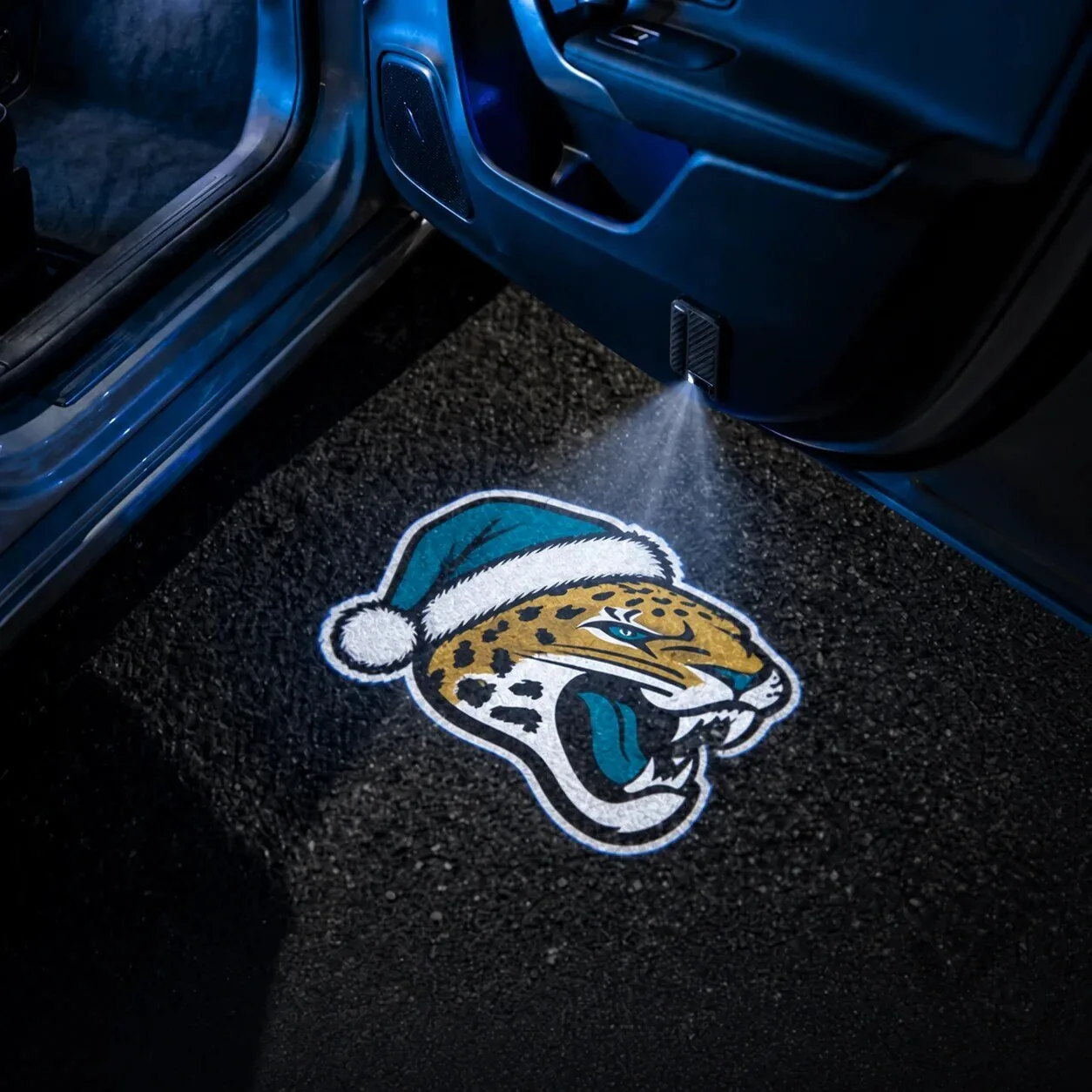 Arizona Cardinals Christmas Santa Hat Car Door Projector Light 54 Arizona Cardinals Christmas Santa Hat Car Door Projector Light