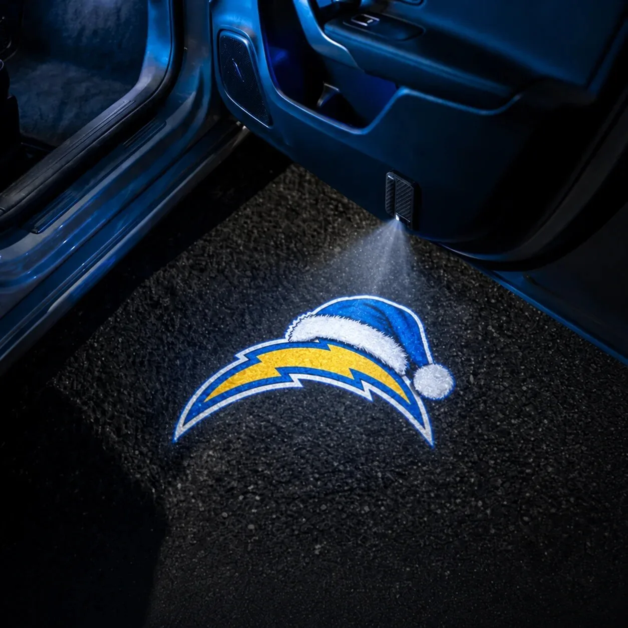Arizona Cardinals Christmas Santa Hat Car Door Projector Light 57 Arizona Cardinals Christmas Santa Hat Car Door Projector Light