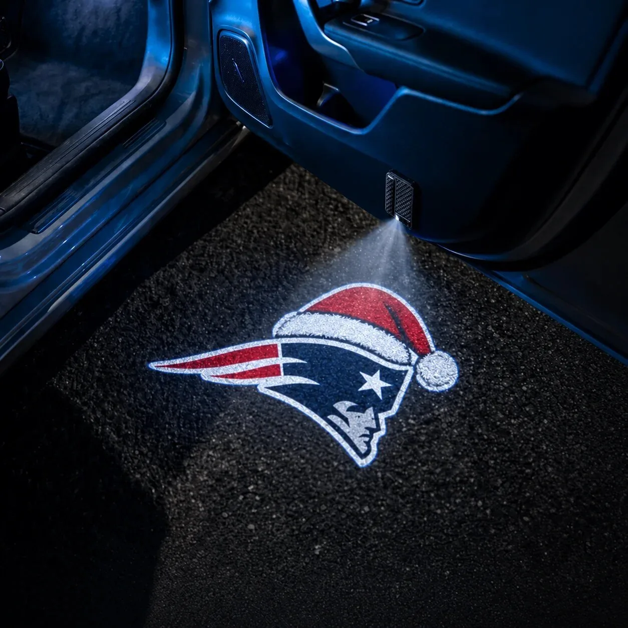 Arizona Cardinals Christmas Santa Hat Car Door Projector Light 61 Arizona Cardinals Christmas Santa Hat Car Door Projector Light