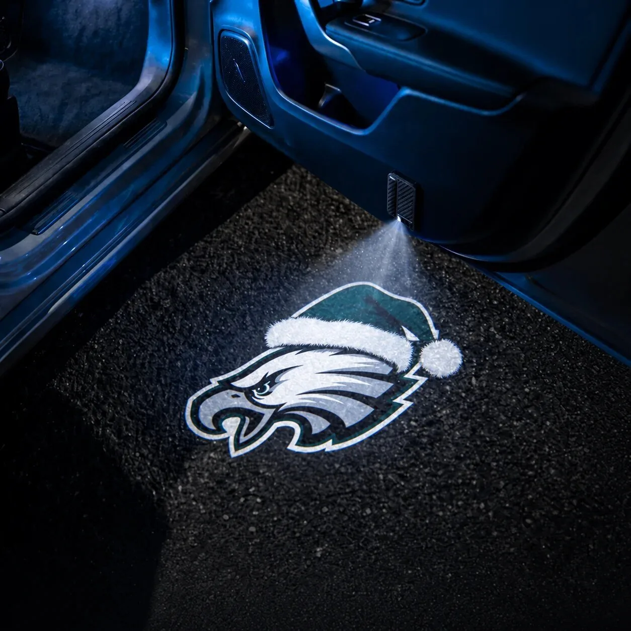 Arizona Cardinals Christmas Santa Hat Car Door Projector Light 65 Arizona Cardinals Christmas Santa Hat Car Door Projector Light