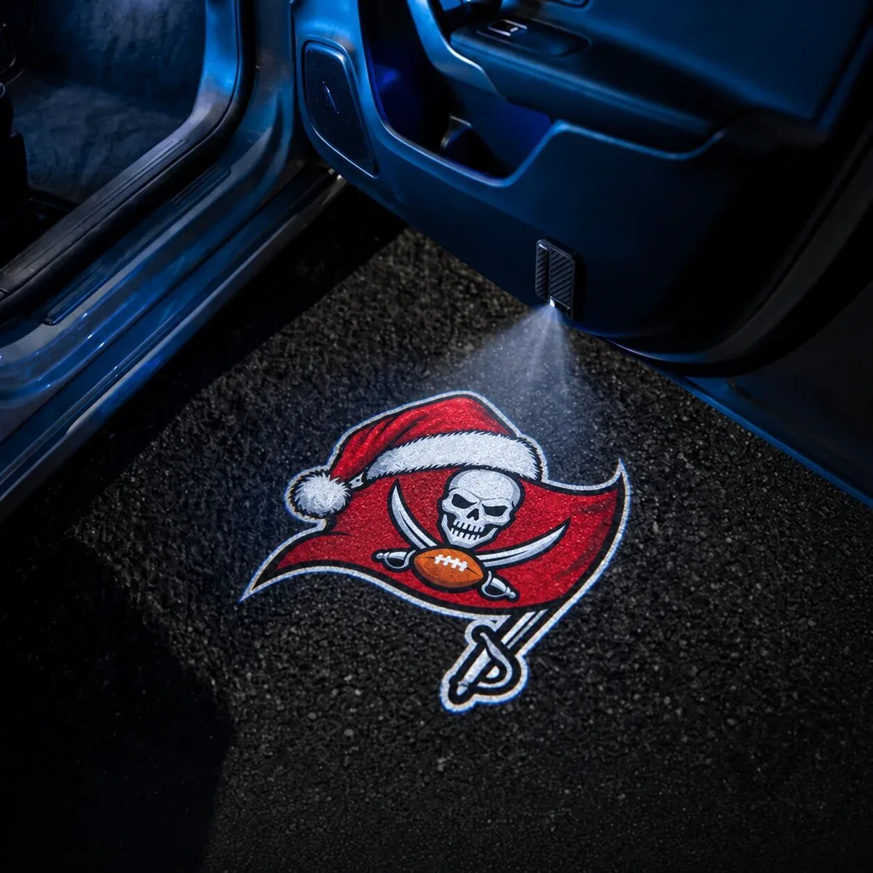 Arizona Cardinals Christmas Santa Hat Car Door Projector Light 69 Arizona Cardinals Christmas Santa Hat Car Door Projector Light