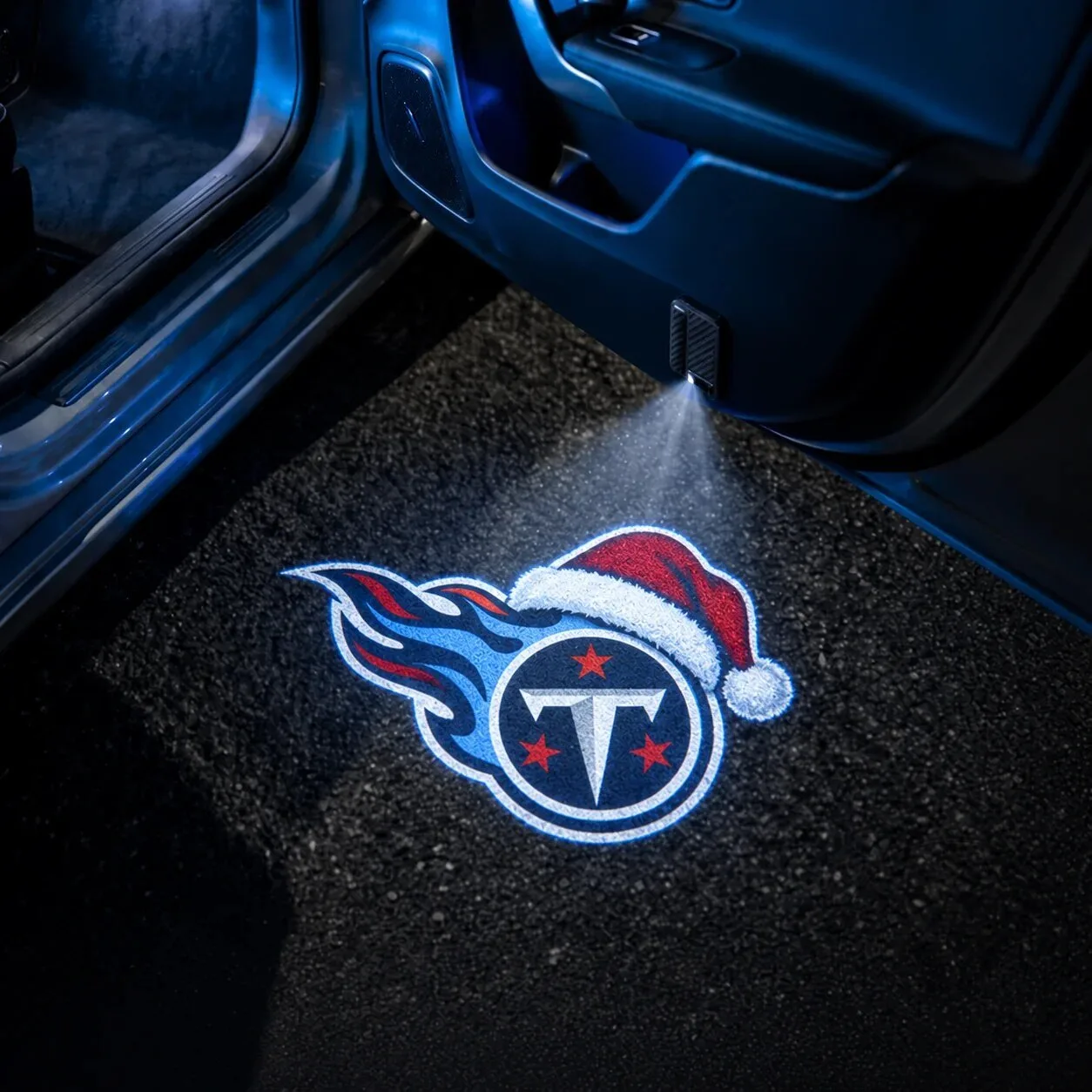 Arizona Cardinals Christmas Santa Hat Car Door Projector Light 70 Arizona Cardinals Christmas Santa Hat Car Door Projector Light