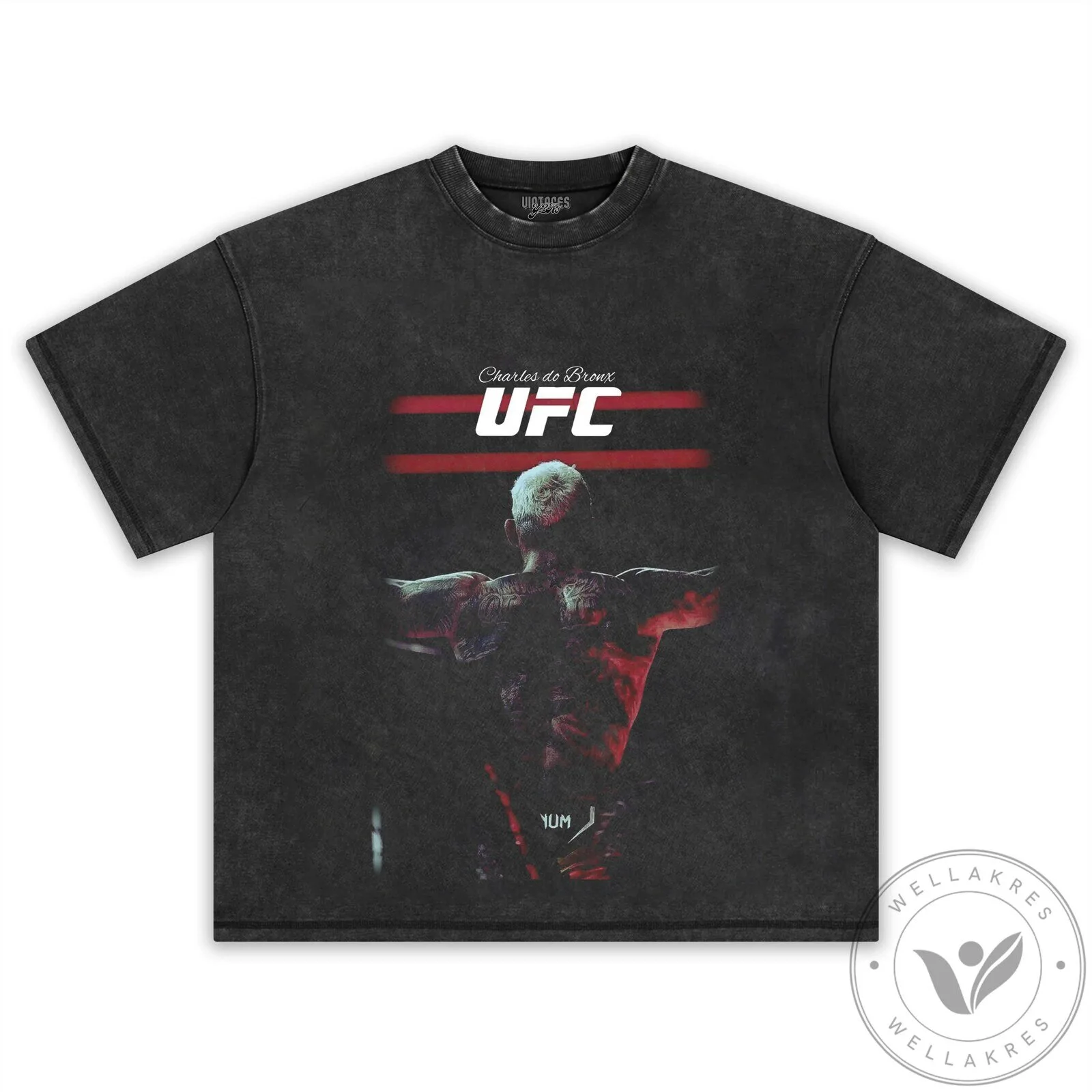 Charles Oliveira da Silva UFC Fighter Black Graphic T-Shirt 7 Charles Oliveira da Silva UFC Fighter Black Graphic T-Shirt
