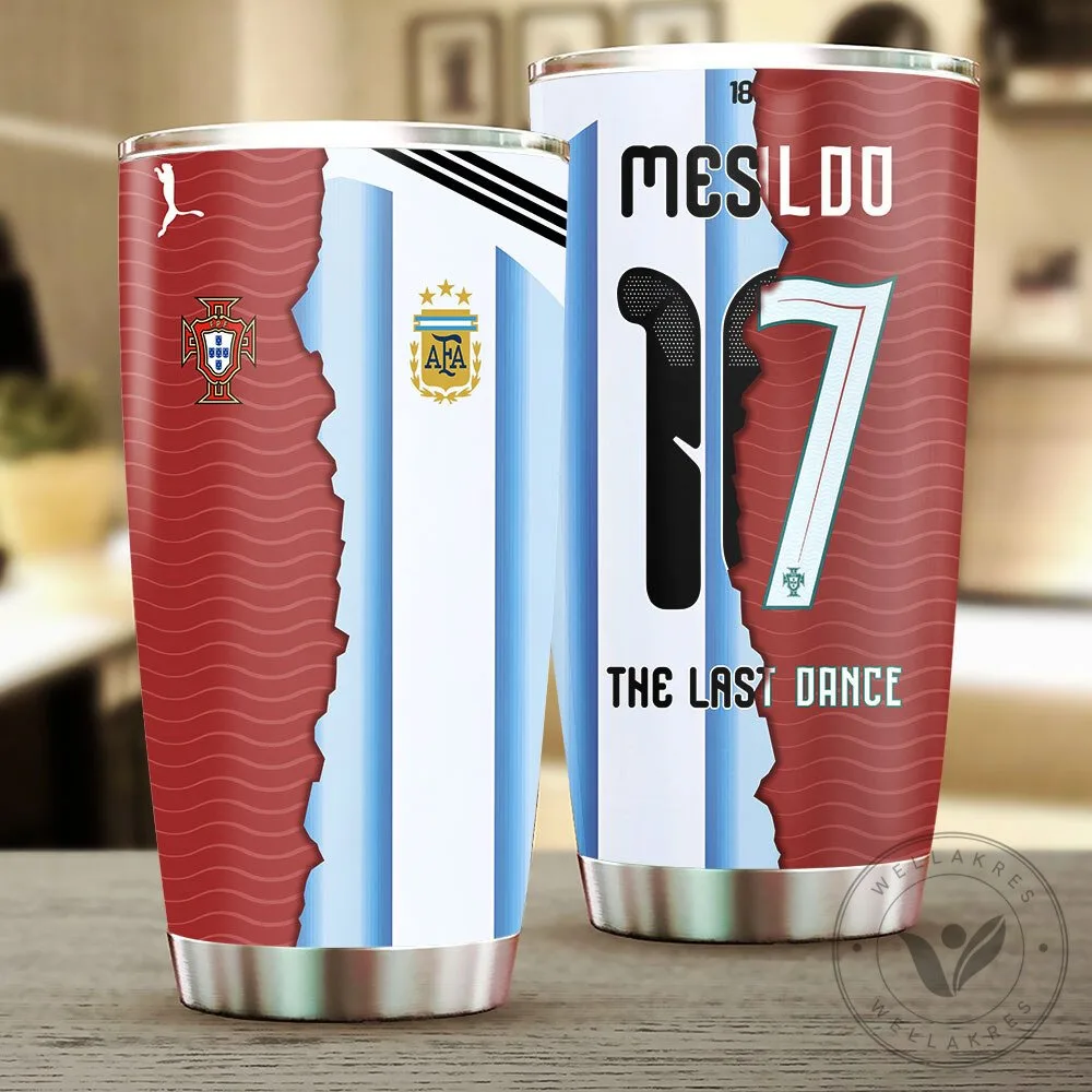 Cristiano Ronaldo and Lionel Messi The Last Dance World Cup 2026 Tumbler