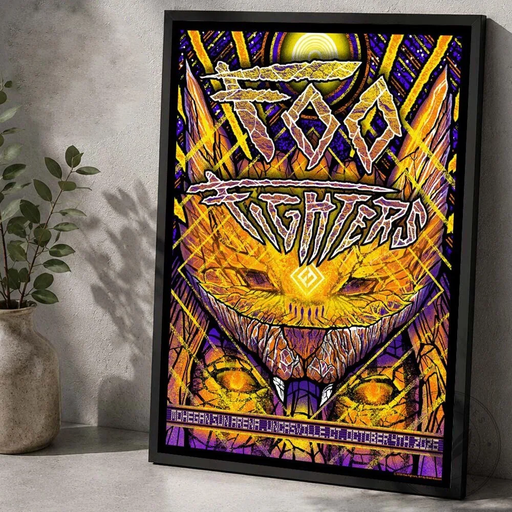 Foo Fighters Mohegan Sun Arena Uncasville Connecticut 2026 Concert Poster