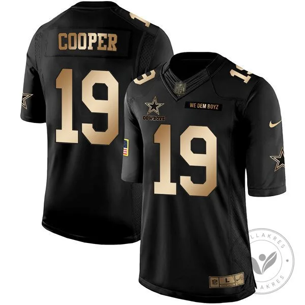 Dak Prescott Dallas Cowboys Black Gold Collection Football Jersey 54 Dak Prescott Dallas Cowboys Black Gold Collection Football Jersey