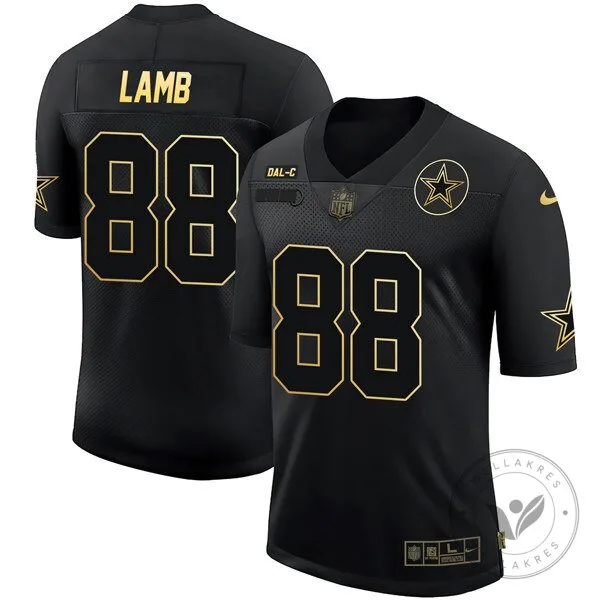 Dak Prescott Dallas Cowboys Black Gold Collection Football Jersey 61 Dak Prescott Dallas Cowboys Black Gold Collection Football Jersey