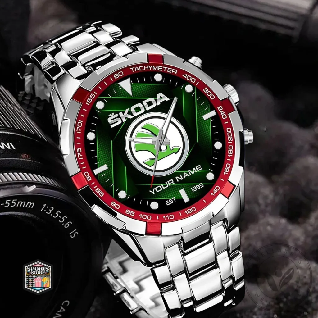 Elegant Fashion Design Stainless Steel Watch by Skoda with Custom Name Options 18 Elegant Fashion Design Stainless Steel Watch by Skoda with Custom Name Options