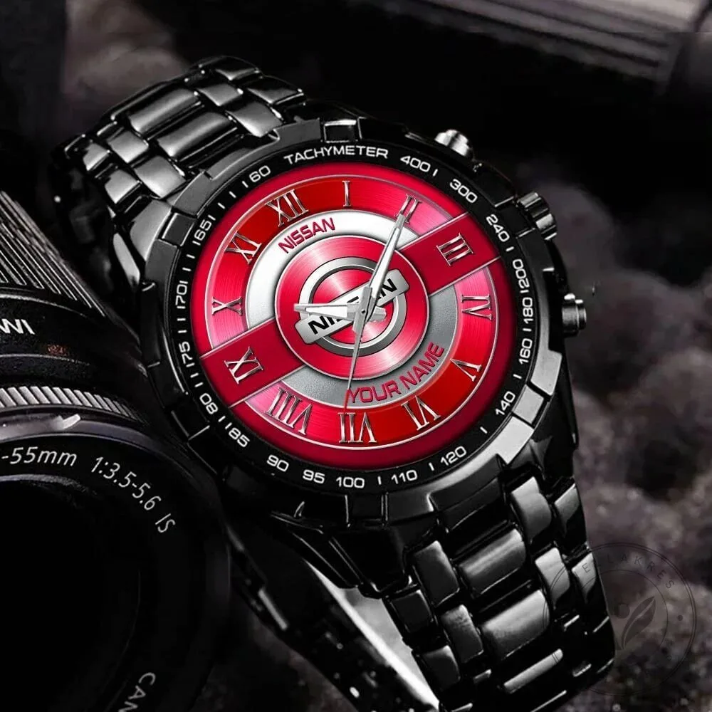 Nissan Custom Name Elegant Fashion Design Watch