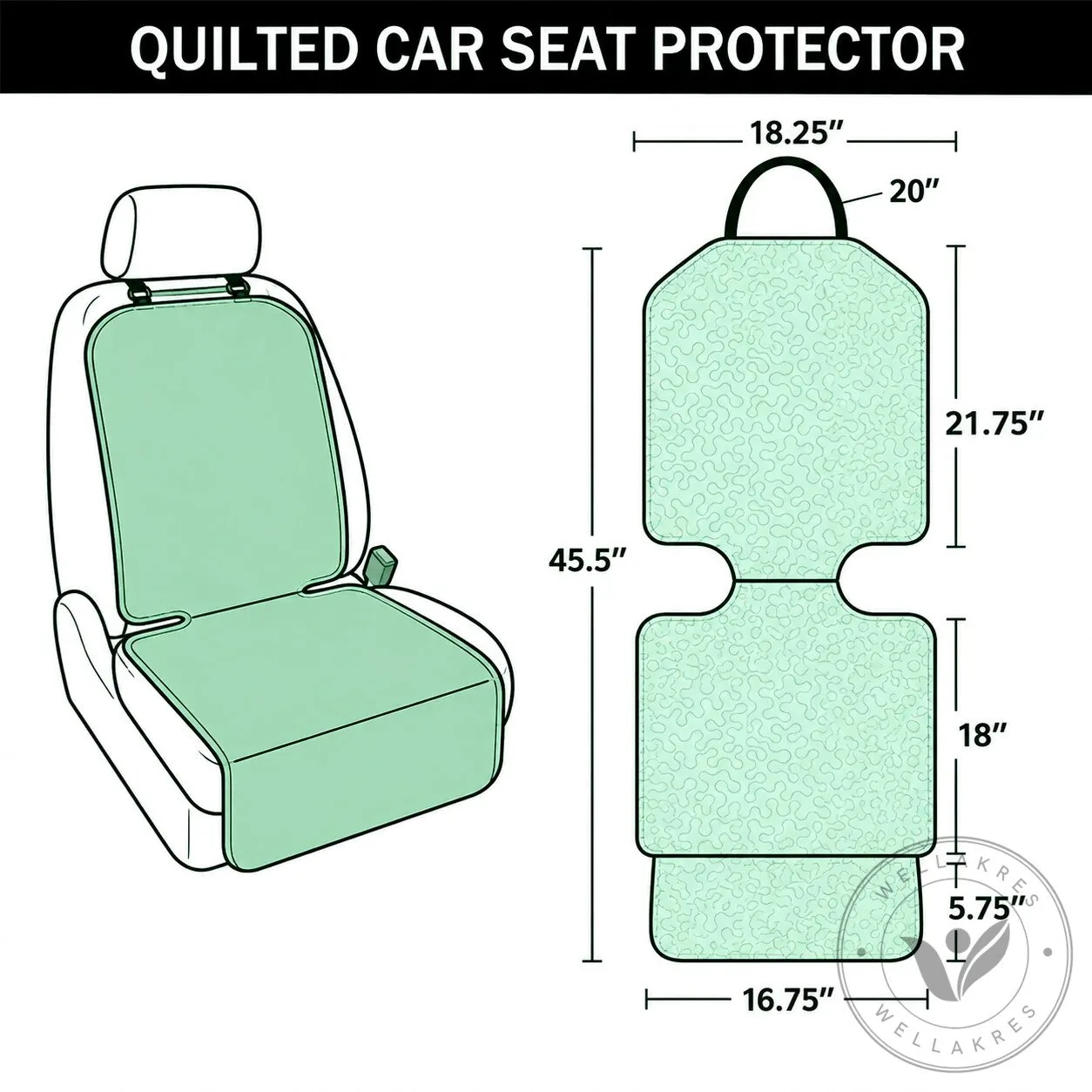 Autumn Chicken Sunflower Farmhouse Quilted Car Seat Cover Protector 10 Autumn Chicken Sunflower Farmhouse Quilted Car Seat Cover Protector