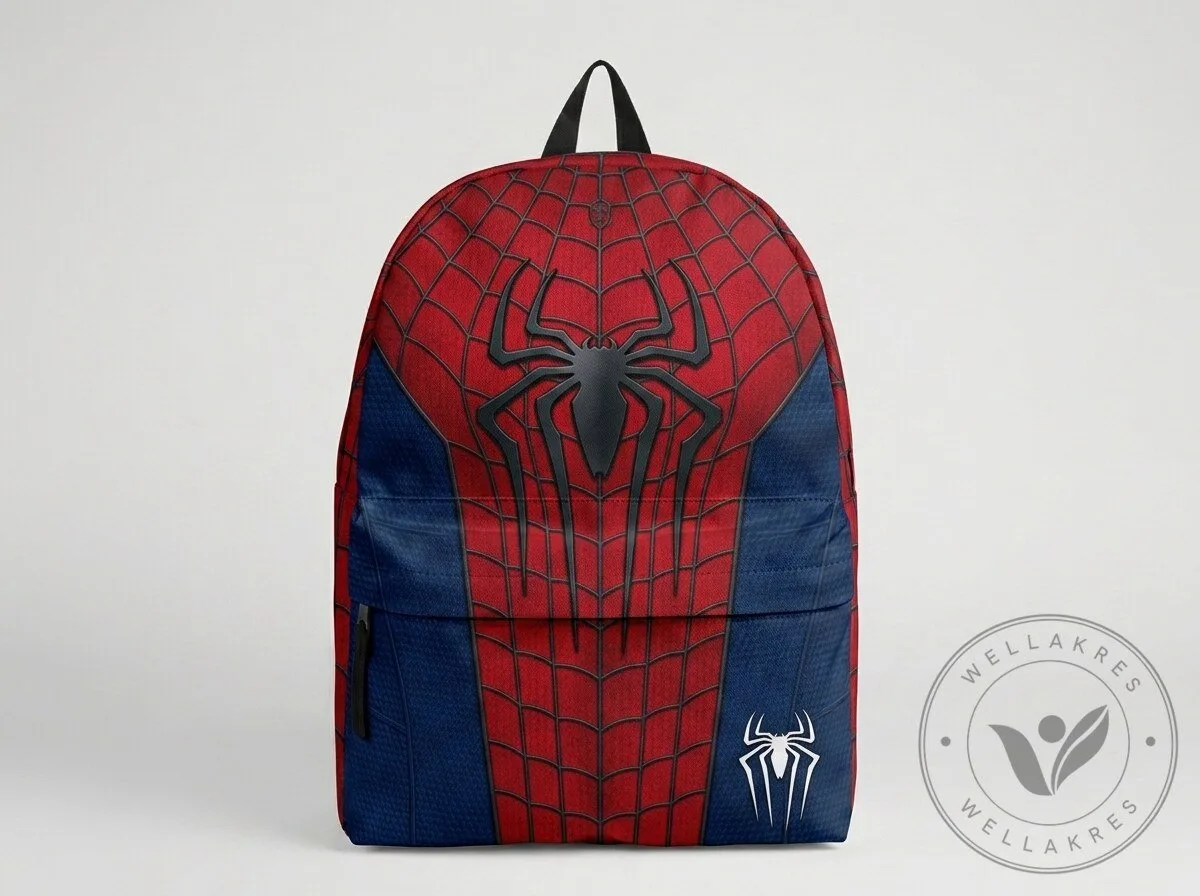 Amazing Spider-Man Suit Design Backpack for Kids and Adults 5 Amazing Spider-Man Suit Design Backpack for Kids and Adults