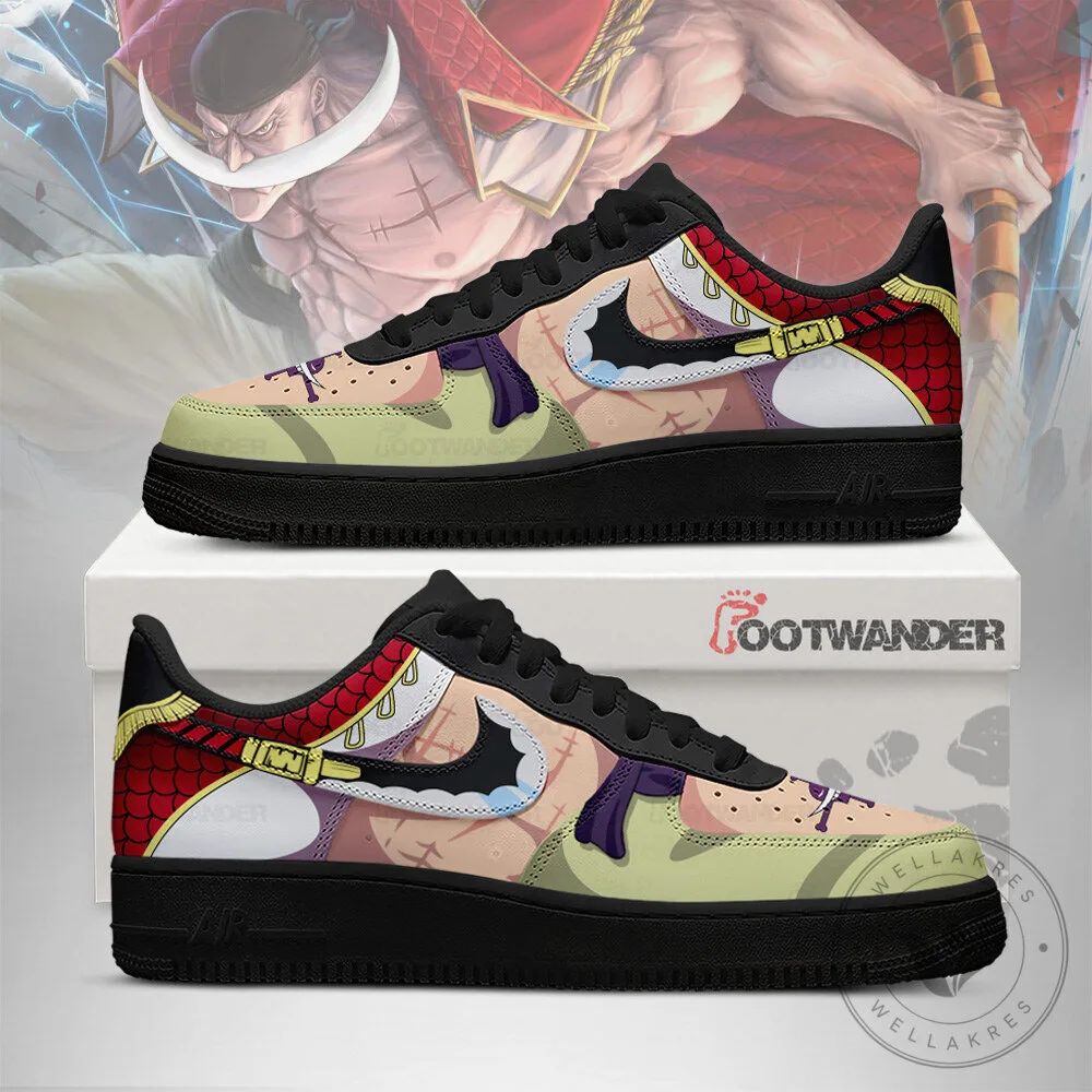 Whitebeard Edward Newgate One Piece Anime Character Custom Design Shoes