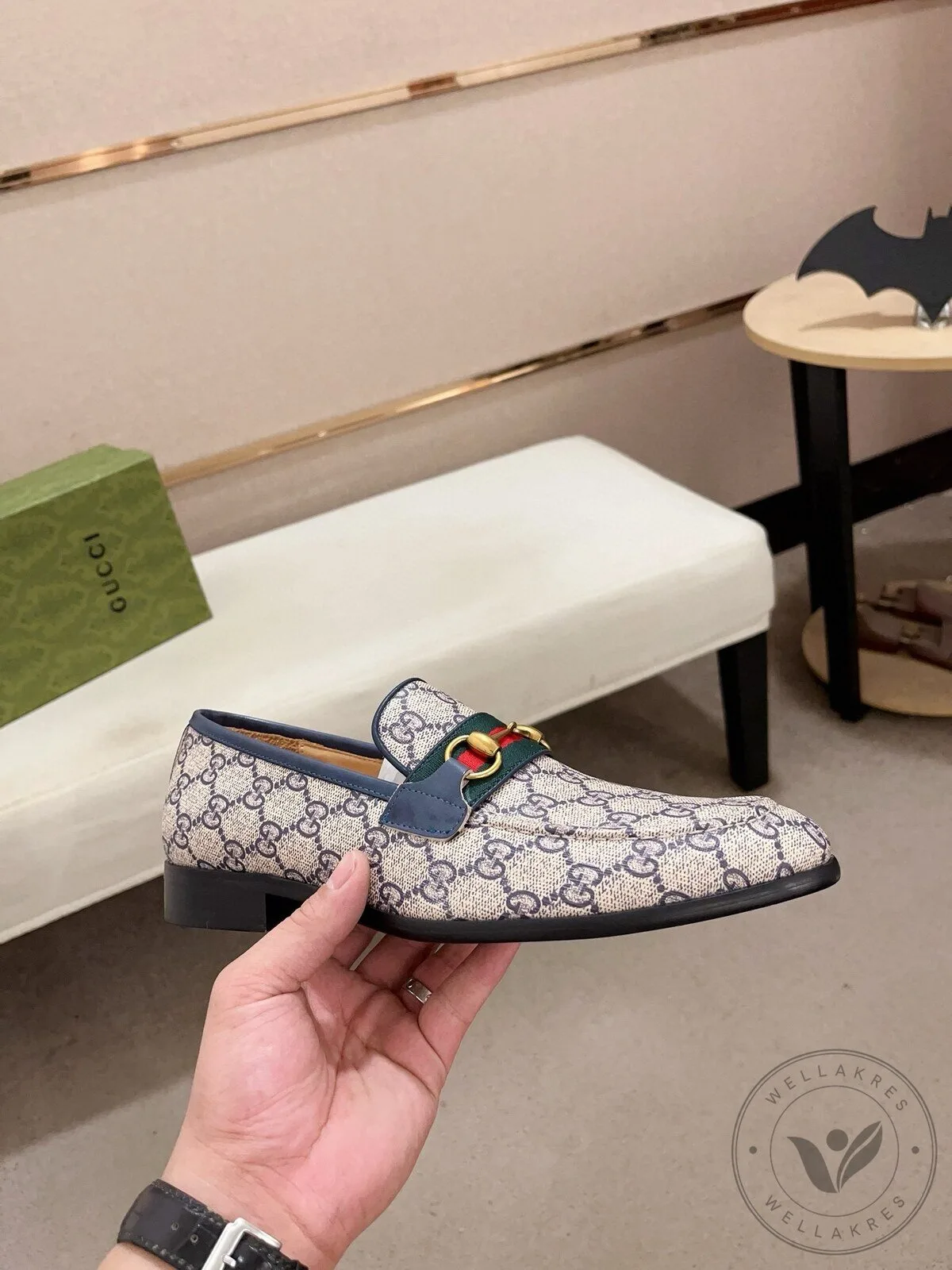 Gucci Monogram Horsebit Loafer Shoes for Men, Luxury Designer Footwear 11 Gucci Monogram Horsebit Loafer Shoes for Men, Luxury Designer Footwear