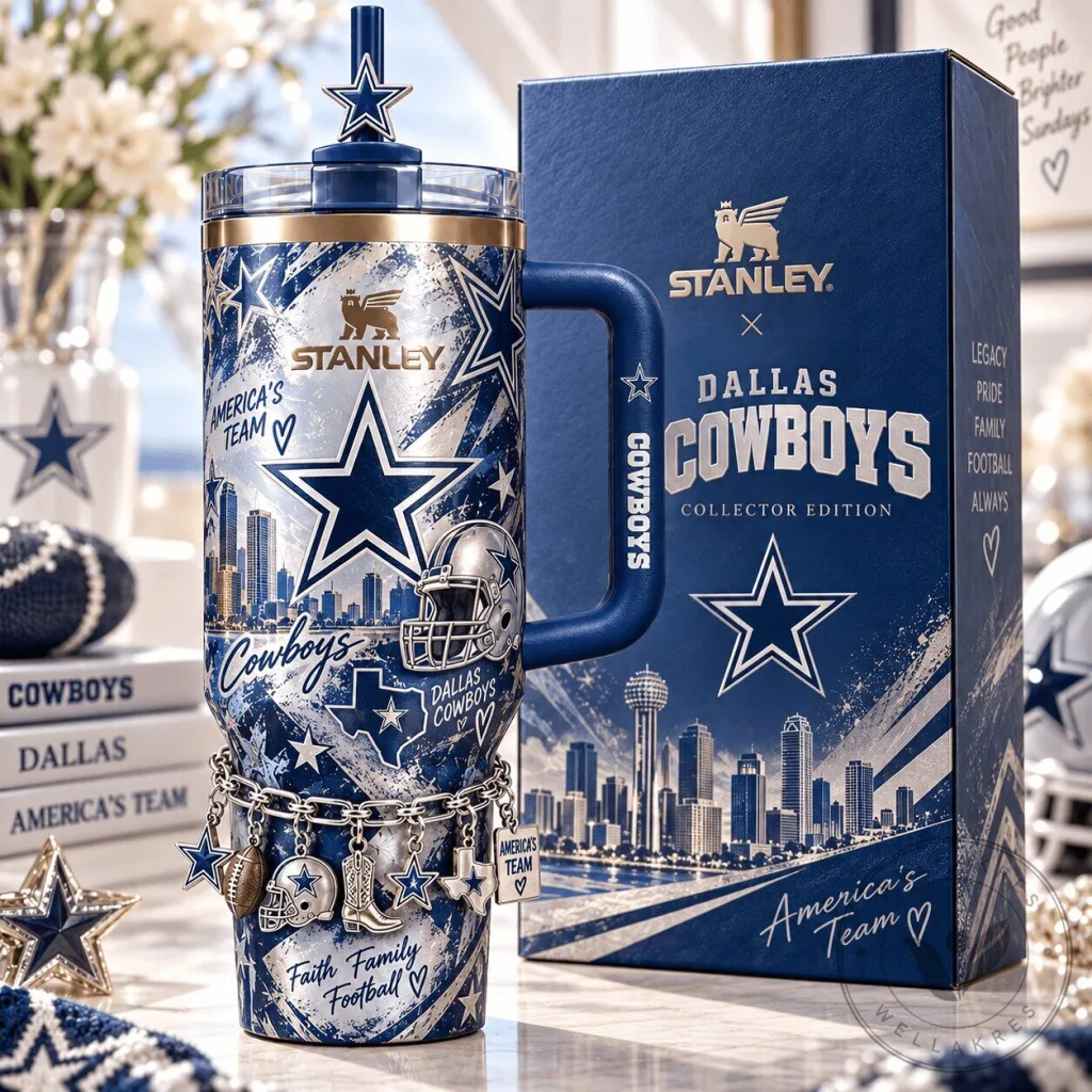 Dallas Cowboys Stanley Collector Edition Stainless Steel Insulated Tumbler Dallas Cowboys Stanley Collector Edition Stainless Steel Insulated Tumbler