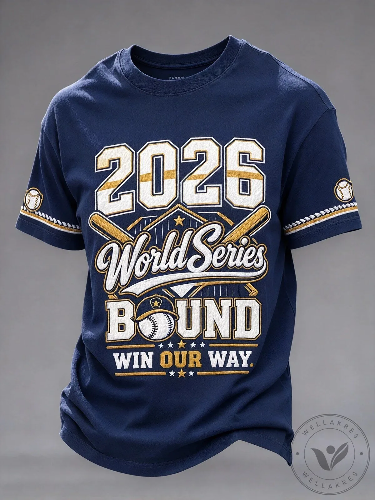 2026 World Series Bound Baseball Fan T-Shirt 1 2026 World Series Bound Baseball Fan T-Shirt