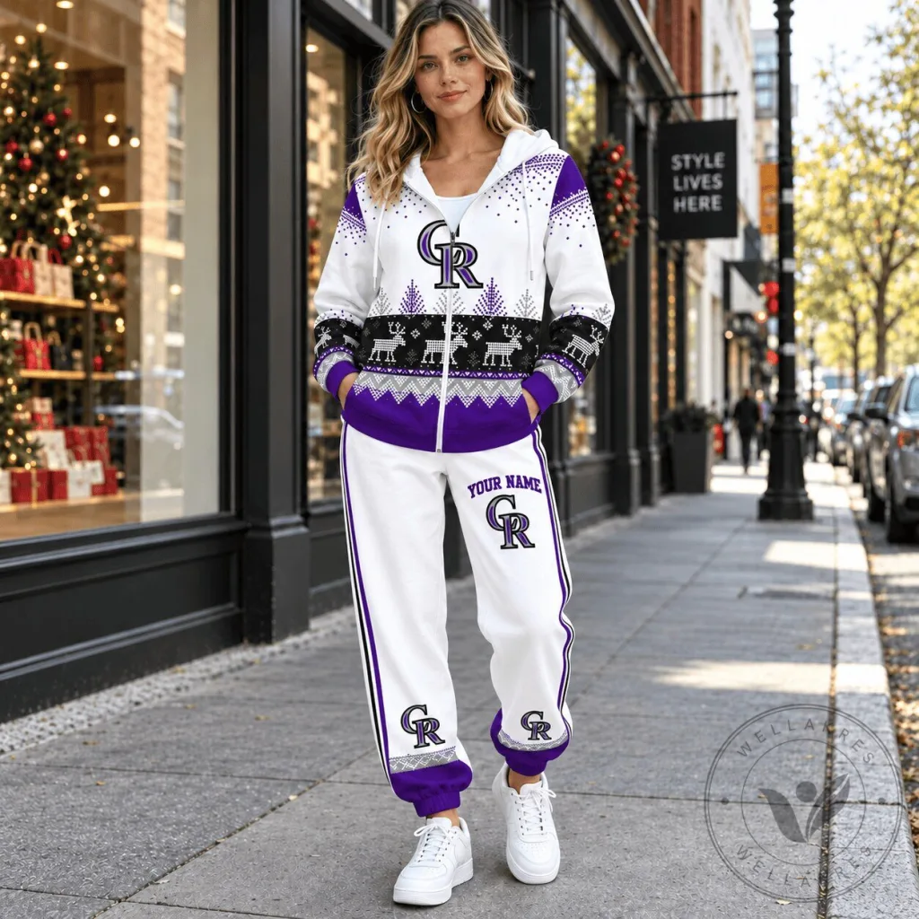 Colorado Rockies Baseball Team Ugly Christmas Sweater Style Hoodie Colorado Rockies Baseball Team Ugly Christmas Sweater Style Hoodie