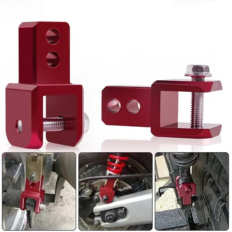 Motorcycle Rear Shock Riser Suspension Height Adjustment Accessory Kit 21 Motorcycle Rear Shock Riser Suspension Height Adjustment Accessory Kit