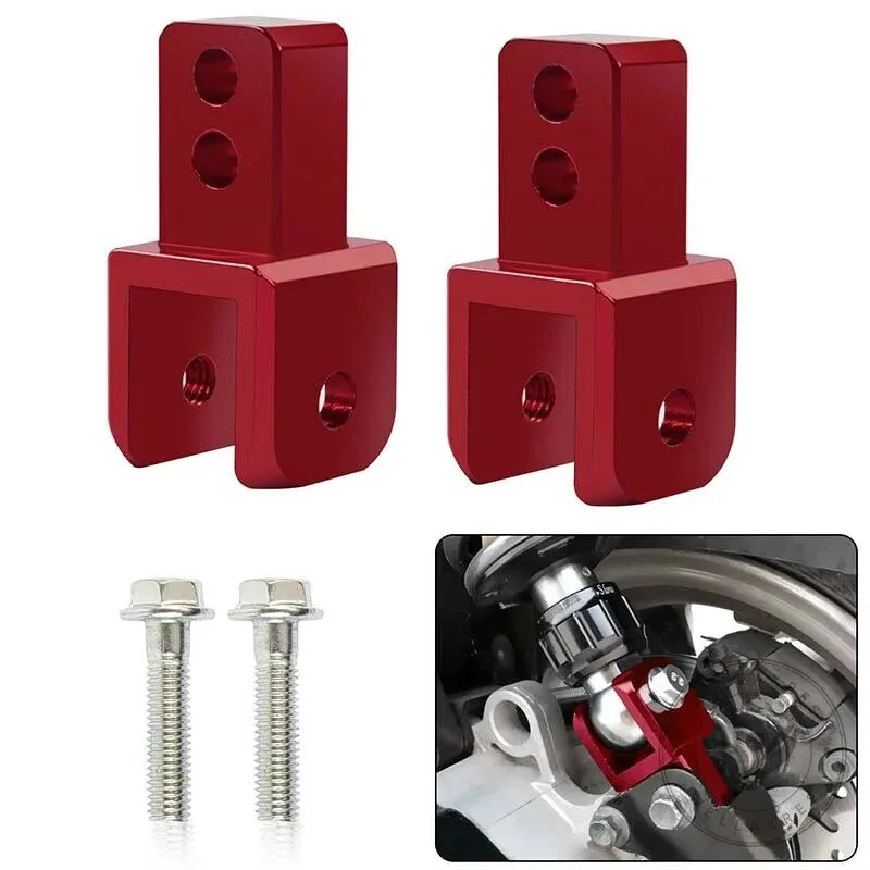 Motorcycle Rear Shock Riser Suspension Height Adjustment Accessory Kit 22 Motorcycle Rear Shock Riser Suspension Height Adjustment Accessory Kit