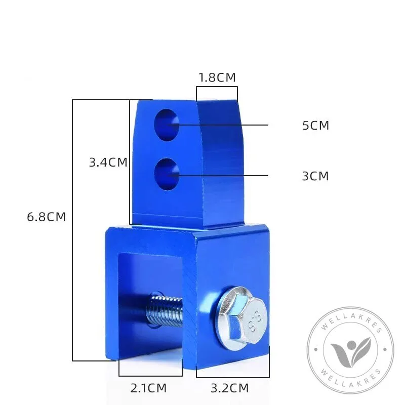 Motorcycle Rear Shock Riser Suspension Height Adjustment Accessory Kit 27 Motorcycle Rear Shock Riser Suspension Height Adjustment Accessory Kit