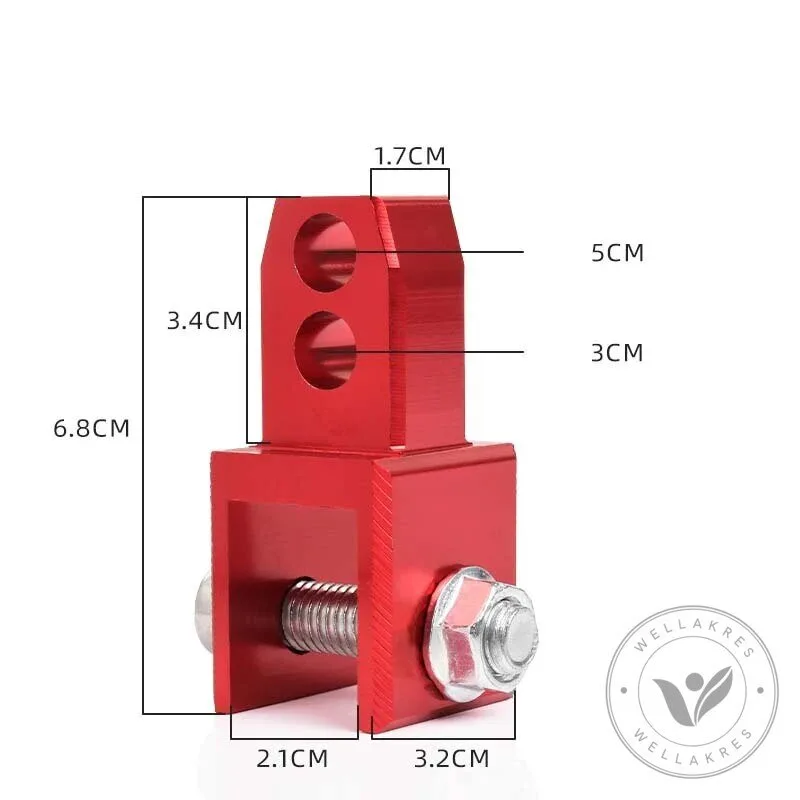 Motorcycle Rear Shock Riser Suspension Height Adjustment Accessory Kit 33 Motorcycle Rear Shock Riser Suspension Height Adjustment Accessory Kit