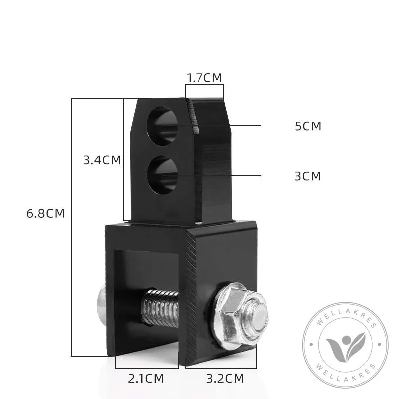 Motorcycle Rear Shock Riser Suspension Height Adjustment Accessory Kit 36 Motorcycle Rear Shock Riser Suspension Height Adjustment Accessory Kit