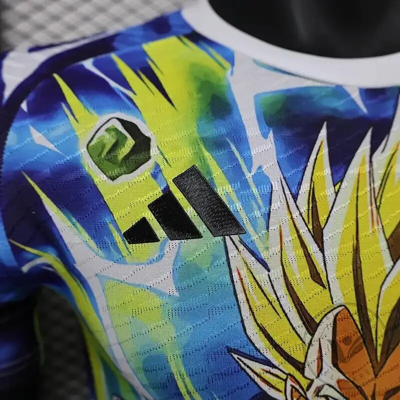 Dragon Ball Z Vegeta Super Saiyan Japan Soccer Jersey 13 Dragon Ball Z Vegeta Super Saiyan Japan Soccer Jersey