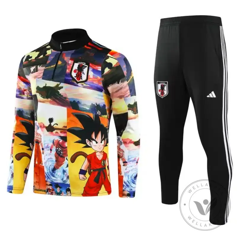 Dragon Ball Z Goku Japan National Football Team Track Jacket