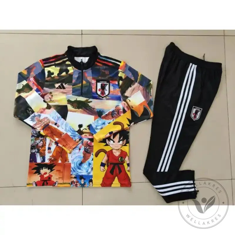 Dragon Ball Z Goku Japan National Football Team Track Jacket 26 Dragon Ball Z Goku Japan National Football Team Track Jacket